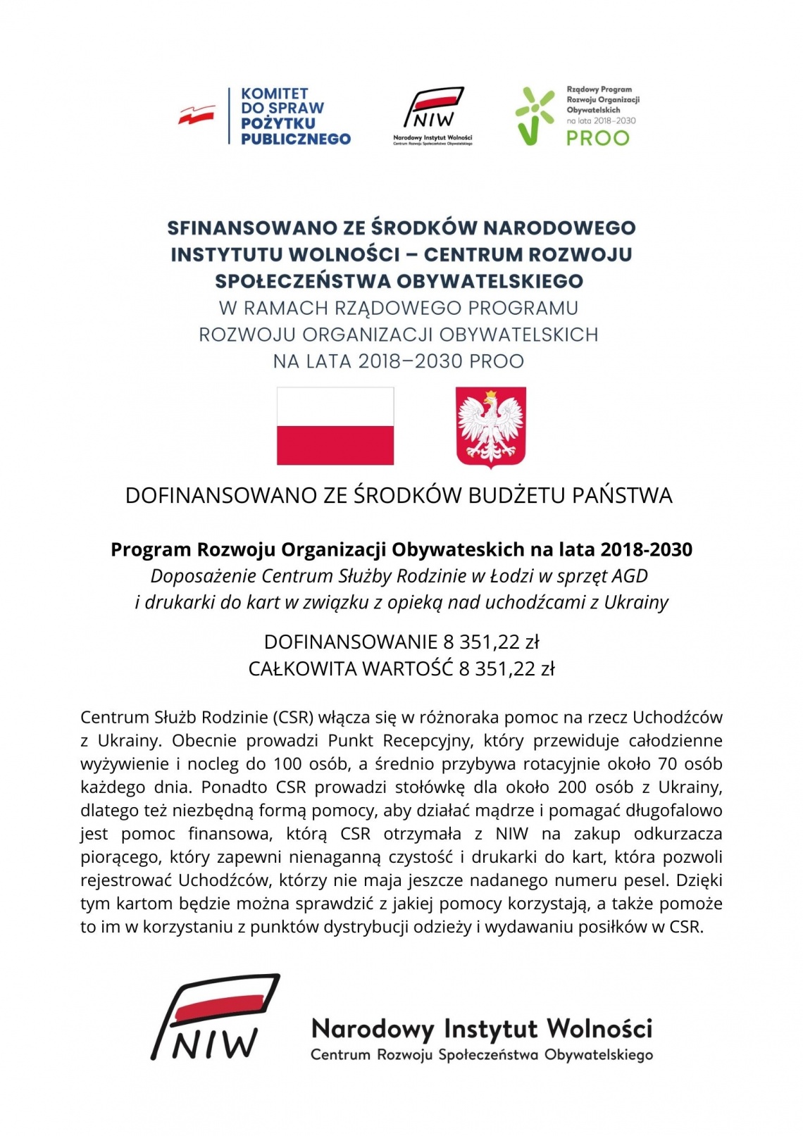 Program Rozwoju Organizacji Obywatelskich na lata 2018-2030