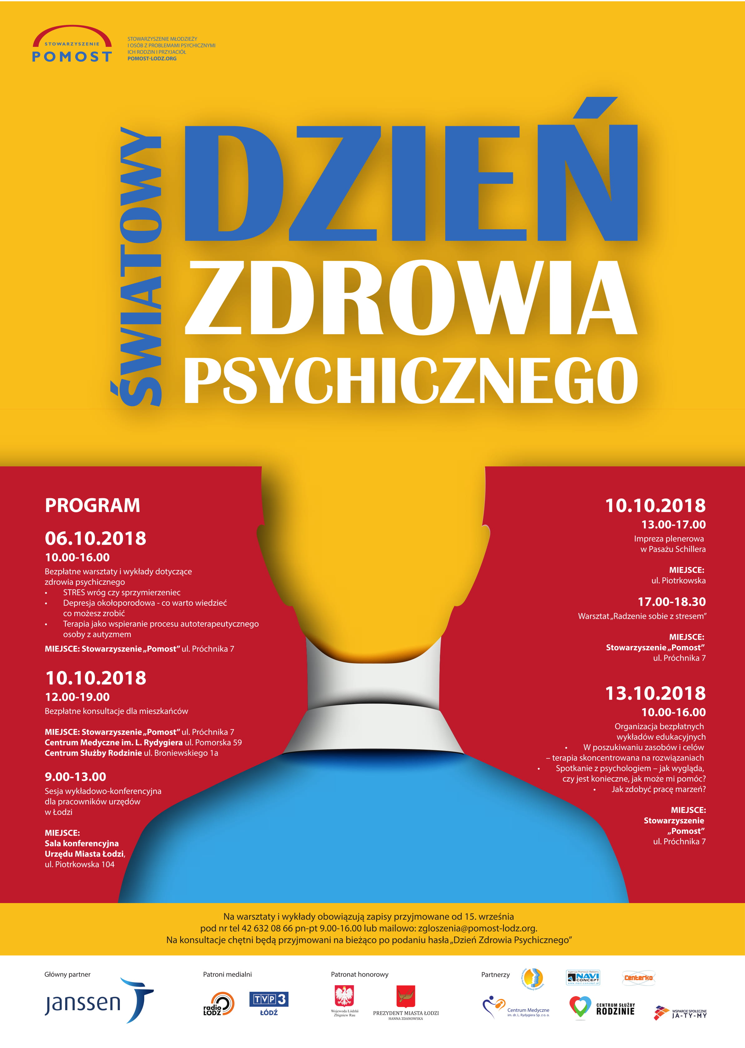 Bezpłatne porady psychologiczne - 10.10.2018 r.