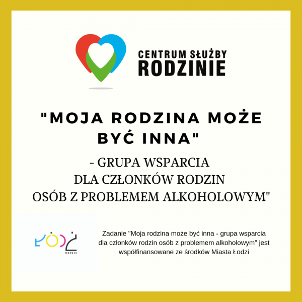 Grupa wsparcia dla członków rodzin osób z problemem alkoholowym Grupa wsparcia dla członków rodzin osób z problemem alkoholowym