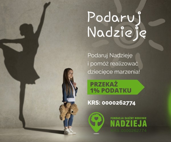 Podaruj Nadzieję i przekaż 1%