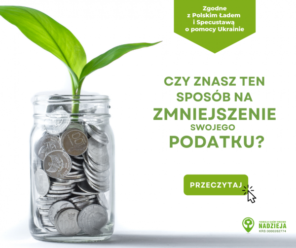 Czy znasz ten sposób na zmniejszenie swojego podatku? Czy znasz ten sposób na zmniejszenie swojego podatku?