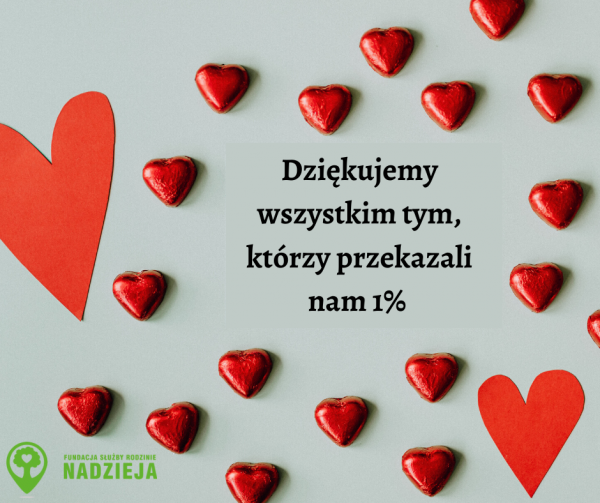 Dziękujemy za Wasz 1%