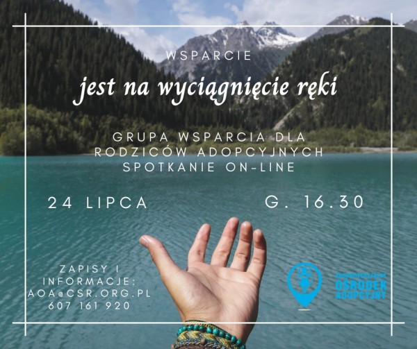 Grupa wsparcia = Spotkanie on-line