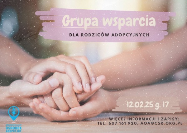 Grupa wsparcia dla rodziców adopcyjnych