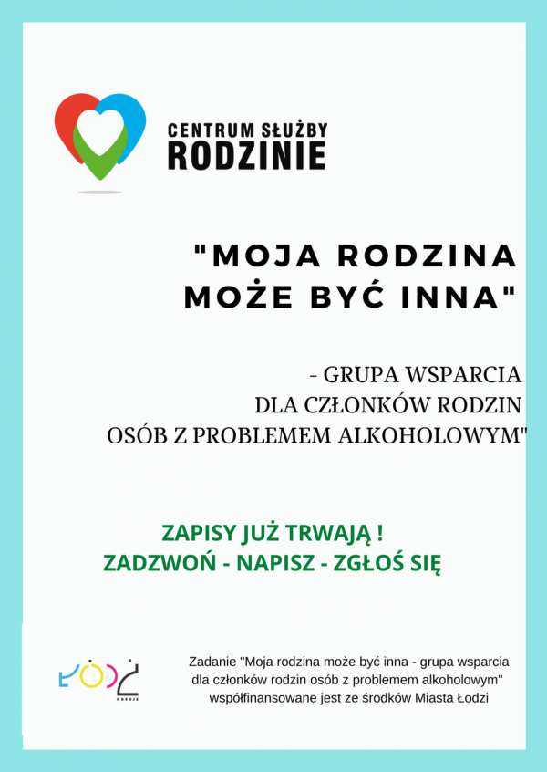 Grupa wsparcia dla członków rodzin osób z problemem alkoholowym Grupa wsparcia dla członków rodzin osób z problemem alkoholowym