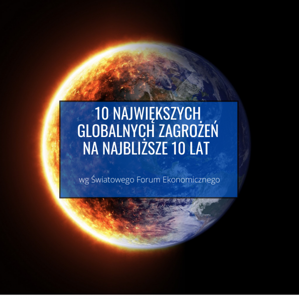 10 największych zagrożeń na najbliższe 10 lat wg światowych ekspertów.