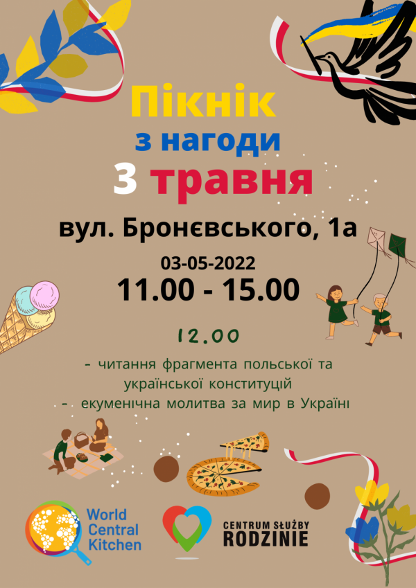 Piknik z okazji święta 3 maja Piknik z okazji święta 3 maja