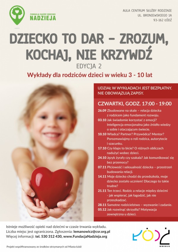 Dziecko to dar - zrozum, kochaj, nie krzywdź. Edycja 2 Dziecko to dar - zrozum, kochaj, nie krzywdź. Edycja 2