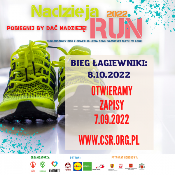 Zapisy na bieg otwarte Zapisy na bieg otwarte