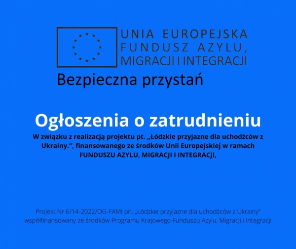 Ogłoszenia o zatrudnieniu Ogłoszenia o zatrudnieniu