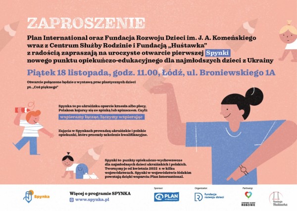 Otwarcie punktu opiekuńczo-wychowawczego w CSR Otwarcie punktu opiekuńczo-wychowawczego w CSR