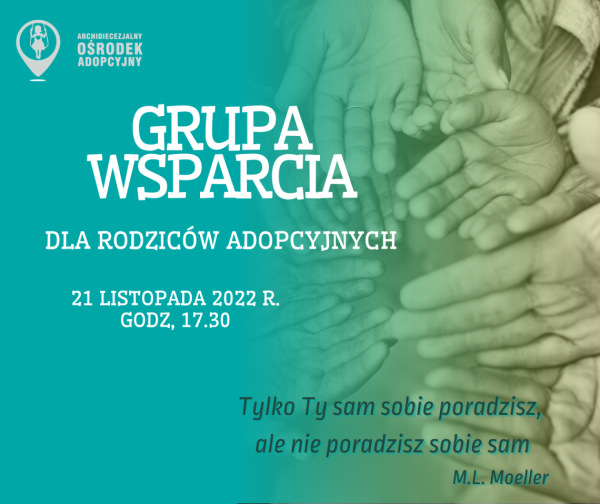 Grupa wsparcia dla rodziców adopcyjnych