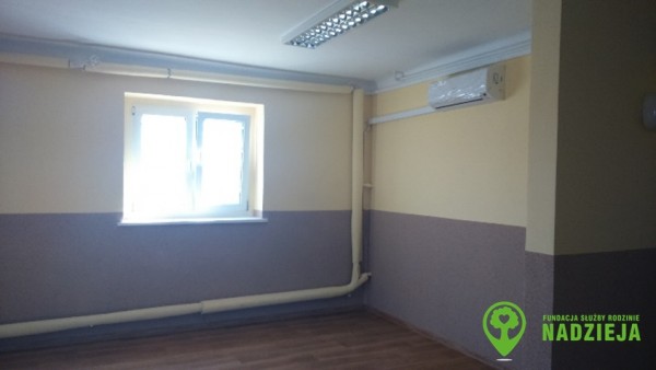 Prace w świetlicy środowiskowej trwają Prace w świetlicy środowiskowej trwają