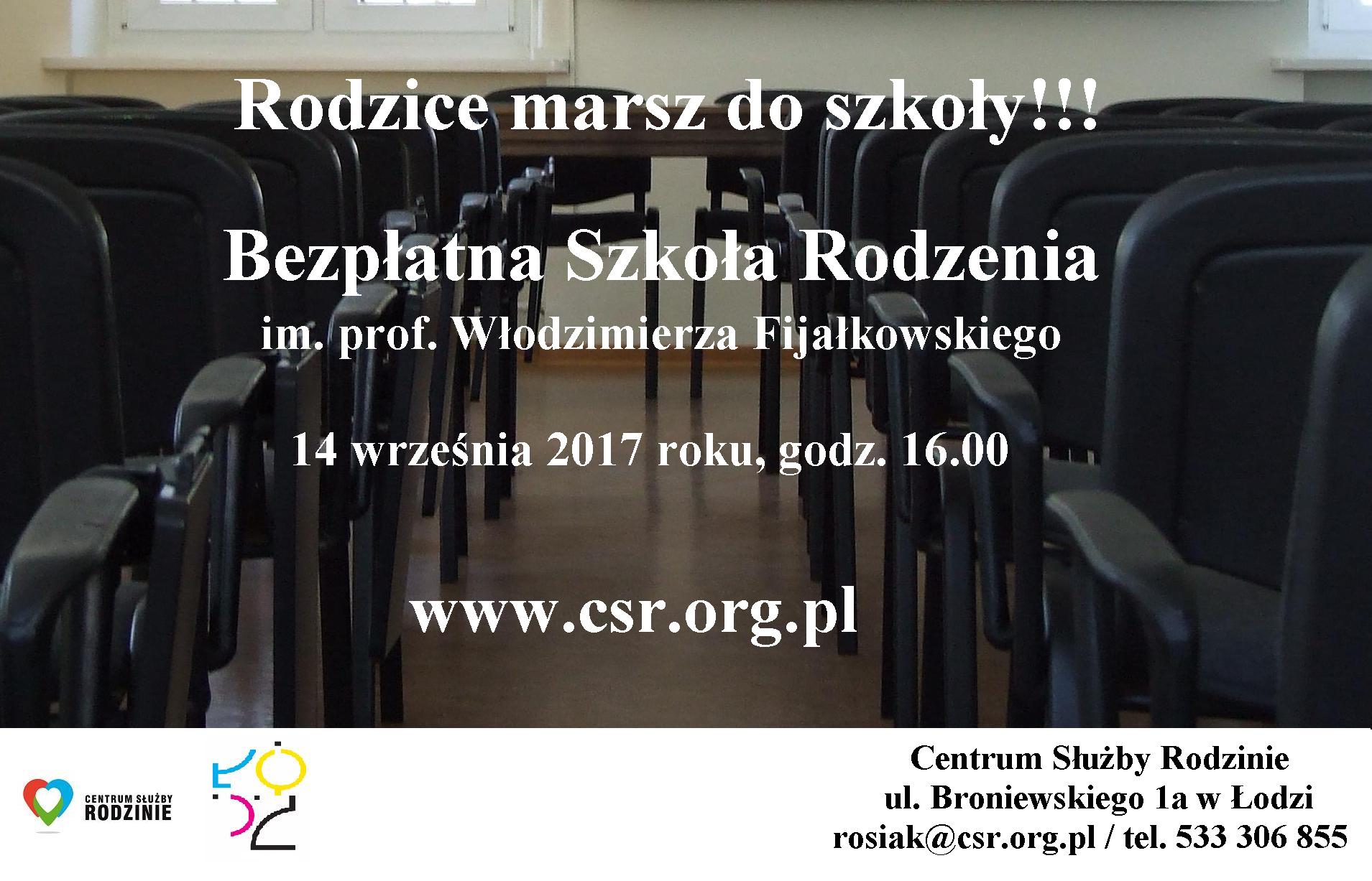 Bezpłatne zajęcia Szkoły Rodzenia - 14 wrzesień 2017 r.